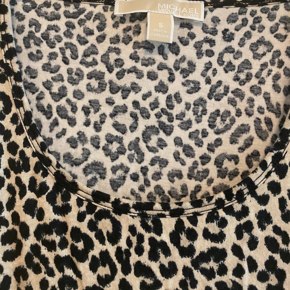 Michael Kors Dress Leopard Print size small